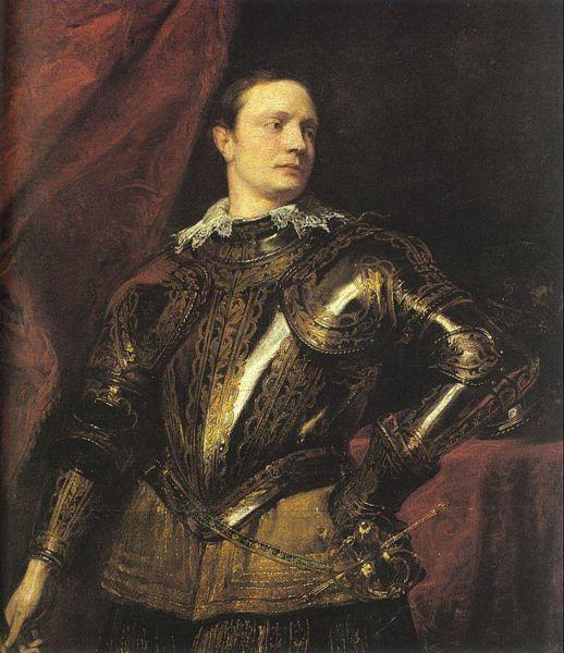 Anthony Van Dyck Portrait of a Young General oil painting image